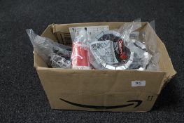 A box of Hilti fire stop collars