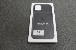 Apple : iPhone 11 Pro Max Smart Battery Case, model A2180, black, brand new & boxed. (R.R.P. £129.
