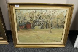 Continental school, oil on canvas,