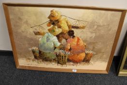 Continental school, oil on canvas,