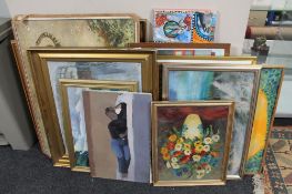 A large quantity of continental pictures,