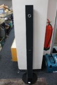 A Samsung floor standing speaker