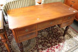 A 19th century mahogany desk.