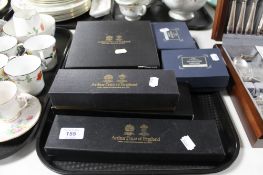 A collection of Arthur Price boxed cutlery ,