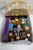 A quantity of whisky miniatures, gin,