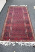 An Afghan rug