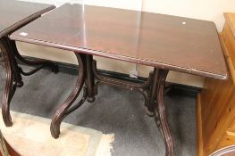 A bentwood style cafe table