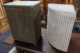 Two linen baskets