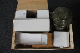 A box of West German storage jar,