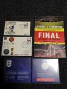 A football catalogue Arsenal v Liverpool, Wembley 1968 first day cover,