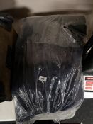 A bag of outdoor clothing for fishing etc