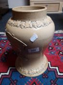 A nineteenth century stoneware tobacco jar