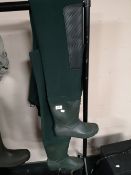 A set of Leeder waders