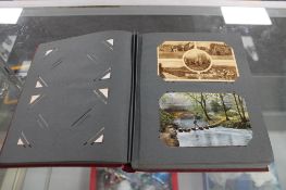 An old postcard album with North East interest