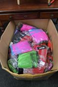 A box of phaze clothing