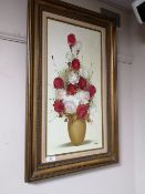 A gilt framed oil,