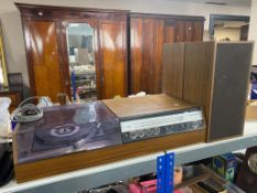 A Ferguson stereo system with speakers