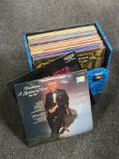 Two cases of vinyl lps,