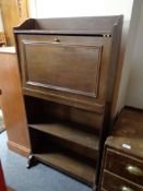 An Edwardian oak lady's bureau
