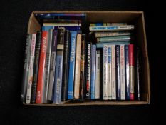 A box of books relating to ships and shipping