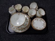 A Victorian Queen's china tea service