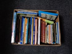 A box of books relating to ships and shipping