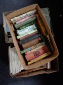 Three boxes of books - Natural history