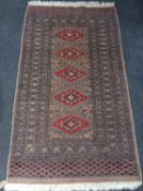 An Afghan rug