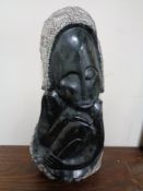 A contemporary marble sculpture - female figure