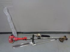 A Mowerland petrol garden multi tool