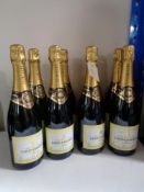Eight bottles of Louis Chaurey champagne