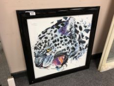 A contemporary leopard picture