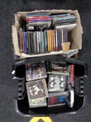 Three boxes of assorted CD's