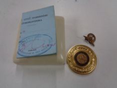 Two Czechoslovakian air force medals