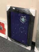 A contemporary flower picture