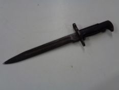 A WW II American bayonet