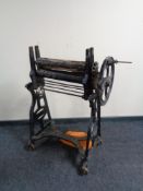 A vintage mangle