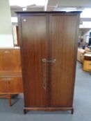 A Stag double door wardrobe