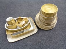 A quantity of Denby tea and dinner ware