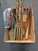 A box of walking stick,