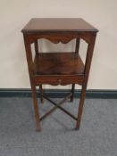 A Victorian occasional table fitted a drawer