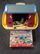 A boxed micro machines rally race track,