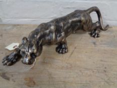 A metal figure - Lioness