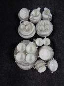 A quantity of Royal Doulton York china tea and dinner china