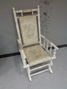 An American style rocking chair