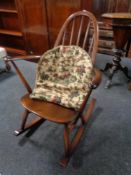 An Ercol rocking chair