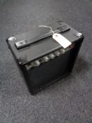 A G-15 mini guitar amp