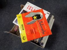 A quantity of vinyl LP's and 78's to include Great music box sets,