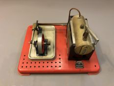 A Mamod live steam piston engine, length 26cm.