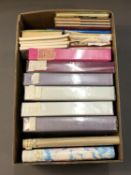 A collection of albums and scrap books relating to trains and trams, North East interest.